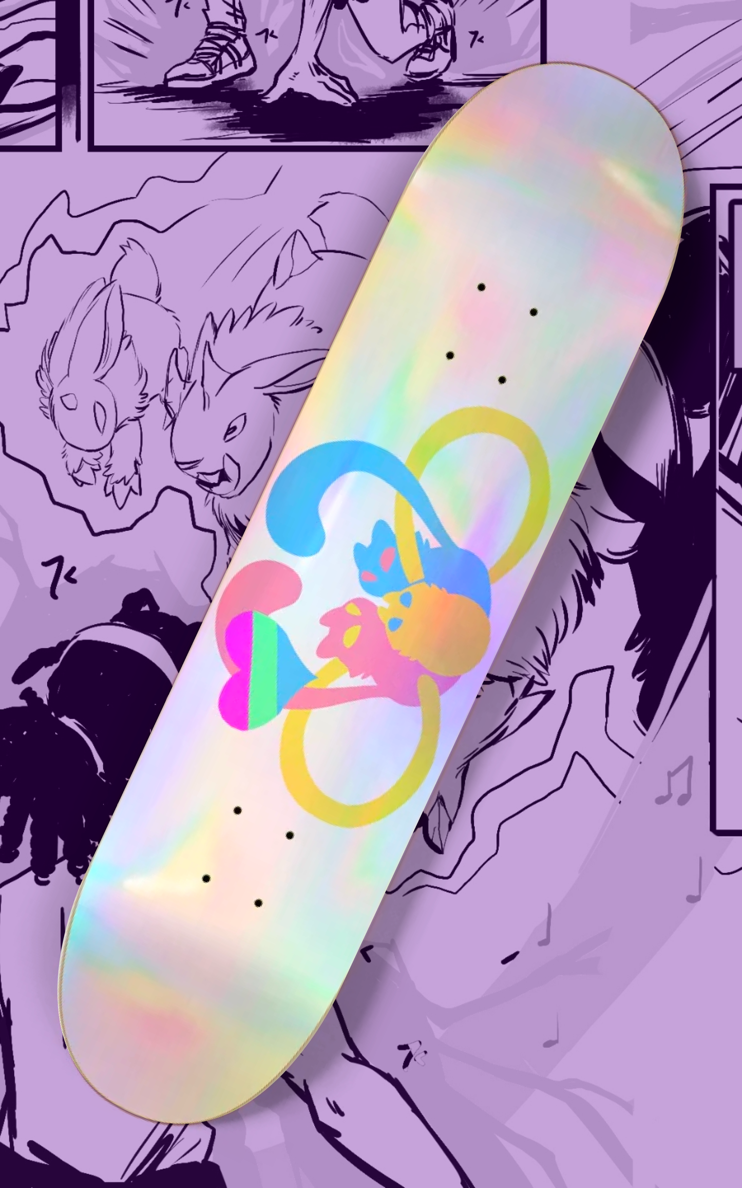 Pany Poly Cat Skate Deck