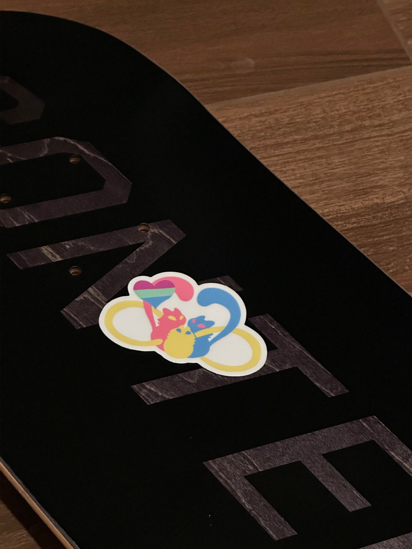 Pan Poly Kitties Sticker
