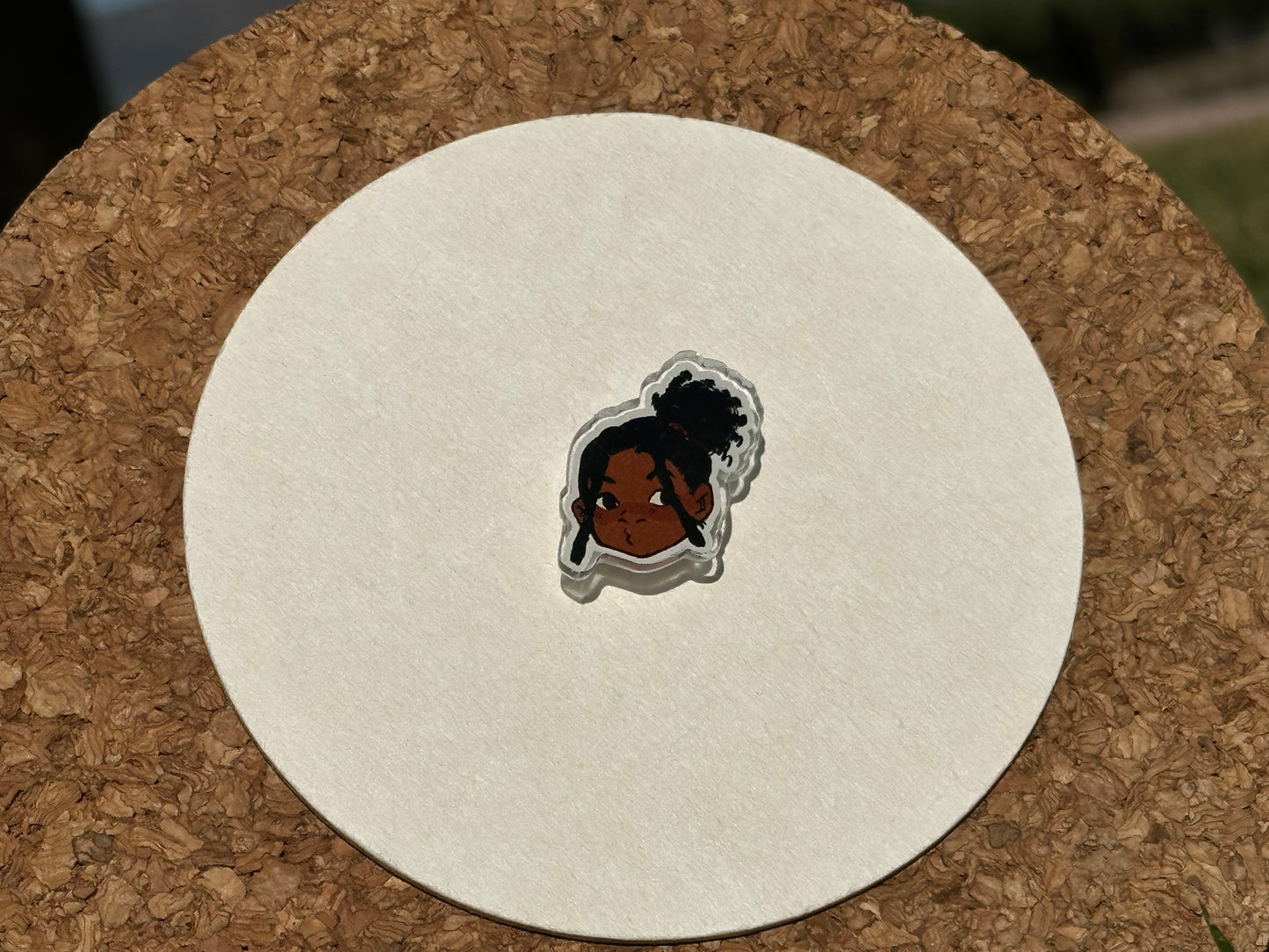 Marcus Yin Jones III - Acrylic Pin