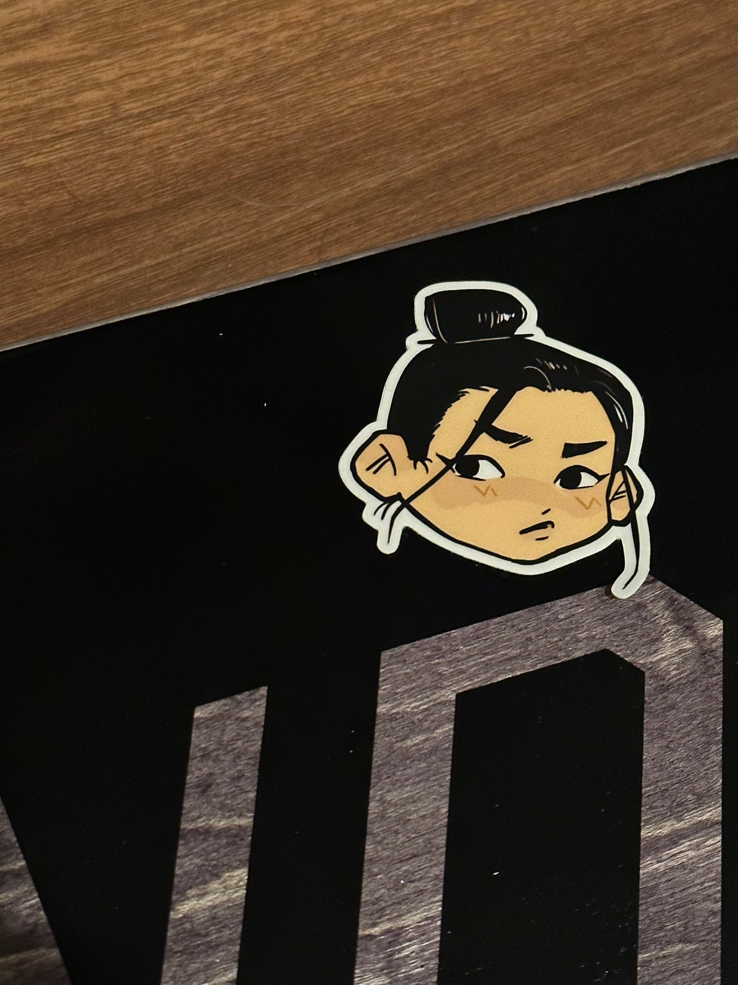 Kageshima Shinobu - Chibi head Sticker
