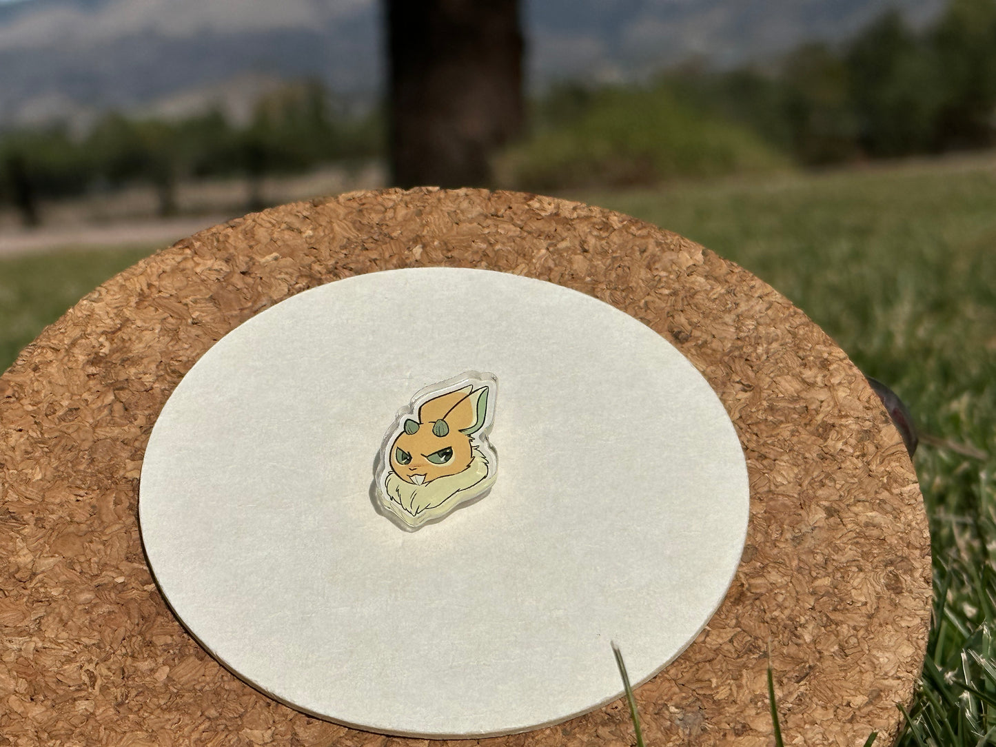 Battle Bunny - Acrylic Pin